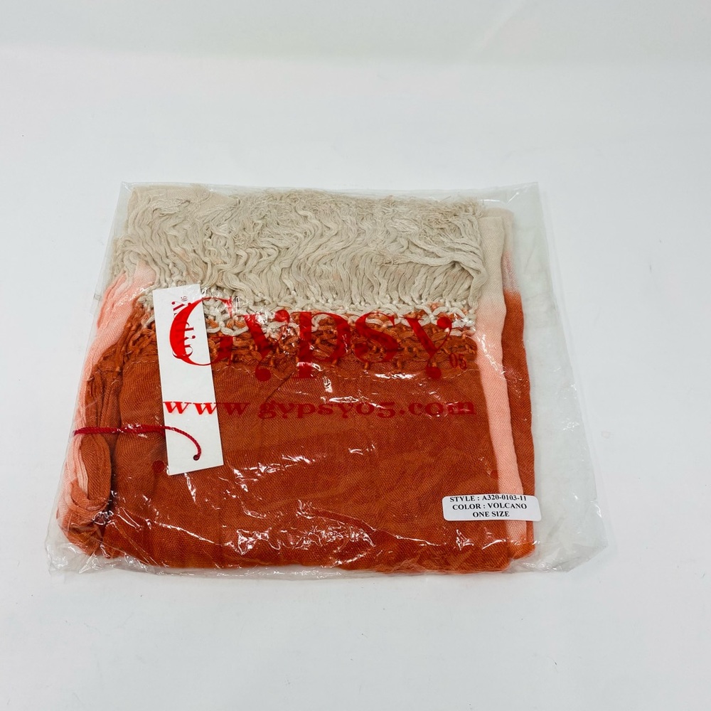 NWT Gypsy 05 Wrap/Scarf in Volcano